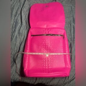 Tote & Carry neon backpack
